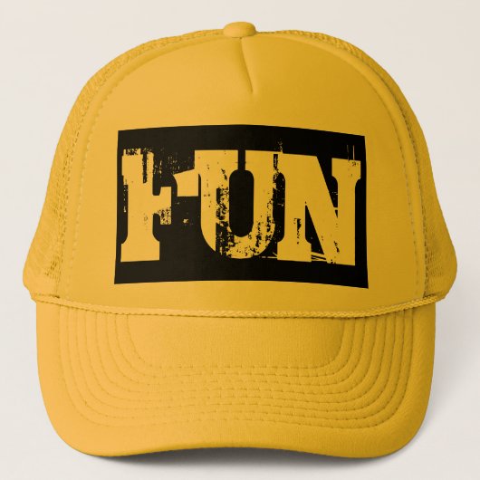 zwarte vlek | trucker pet (Voorkant)