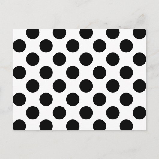 Zwarte Vlekken Briefkaart (Voorkant)