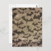 Zwarte vlekken briefkaart (Voorkant / Achterkant)