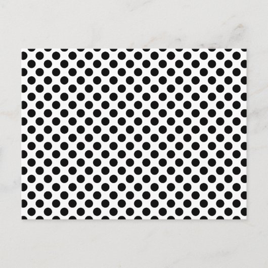 Zwarte Vlekken Briefkaart (Voorkant)