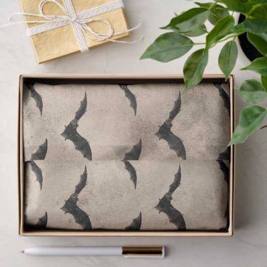 zwarte vlekken halloween ontkoppeling tissuepapier (Geschenk)