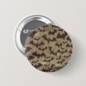 Zwarte vlekken ronde button 5,7 cm (Voorkant /achterkant)
