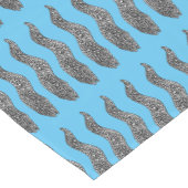 Zwarte vlekvormige cartoon korte tafelloper (Hoek)