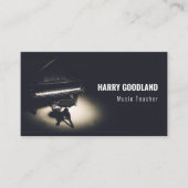 Zwarte  vleugel visitekaartje (Voorkant)