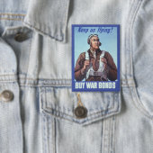 Zwarte vliegeniers: Amerikaanse WO2 militaire geve Button (Insitu)