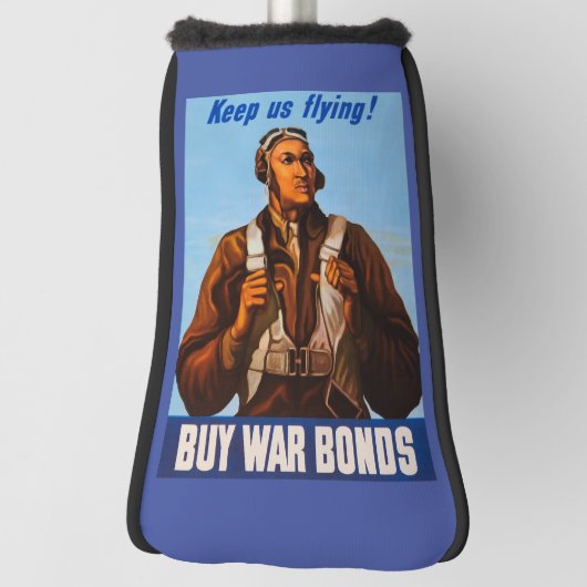 Zwarte vliegeniers: Amerikaanse WO2 militaire geve Golfheadcover (Draai 90)