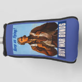 Zwarte vliegeniers: Amerikaanse WO2 militaire geve Golfheadcover (Voorkant)