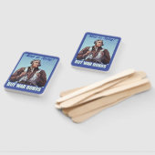 Zwarte vliegeniers: Amerikaanse WO2 militaire geve Handwaaier (Niet-gemonteerd)