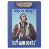Zwarte vliegeniers: Amerikaanse WO2 militaire geve Klembord (Voorkant)