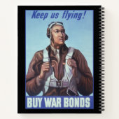 Zwarte vliegeniers: Amerikaanse WO2 militaire geve Notitieboek (Achterkant)