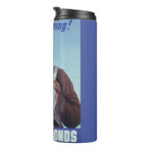 Zwarte vliegeniers: Amerikaanse WO2 militaire geve Thermosbeker (Geroteerd rechts)