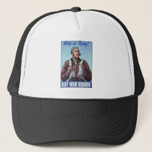 Zwarte vliegeniers: Amerikaanse WO2 militaire geve Trucker Pet