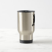 Zwarte vliegrobot reisbeker (Center)