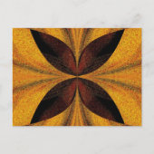 Zwarte vlinder briefkaart (Voorkant)