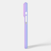 Zwarte vlinder op Pastell Rainbow Case-Mate iPhone Case (Achterkant / Links)