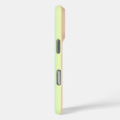 Zwarte vlinder op Pastell Rainbow Case-Mate iPhone Case (Achterkant / Rechts)