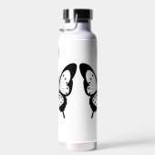 Zwarte vlinder waterfles (Rechts)