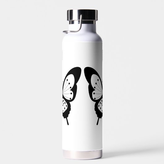 Zwarte vlinder waterfles (Rechts)