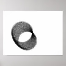 Zwarte Vlinder Wiskunde Bi-Perspectief Poster