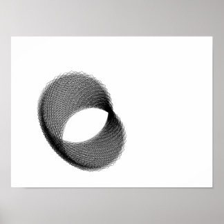 Zwarte Vlinder Wiskunde Bi-Perspectief Poster