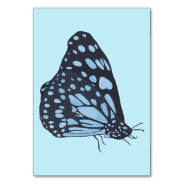 zwarte-vlinderleeskaarten voor volwassenen kaart
