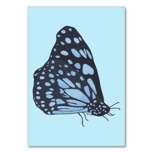 zwarte-vlinderleeskaarten voor volwassenen kaart (Voorkant)
