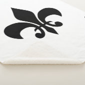zwarte vloed sherpa deken (3/4)
