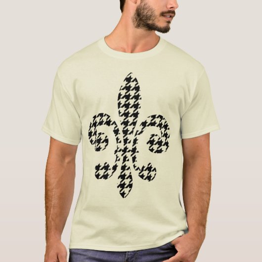 zwarte vlooien t-shirt (Voorkant)