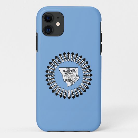 Zwarte voeten Nation Case-Mate iPhone Case (Achterkant)