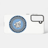 Zwarte voeten Nation Samsung Galaxy Hoesje (Achterkant horizontaal)