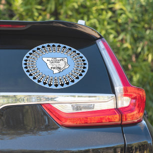 Zwarte voeten Nation Sticker