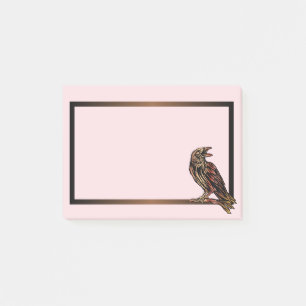 Zwarte vogel de Raven Post-it® Notes