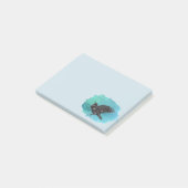 Zwarte vogel de Raven Post-it® Notes (Schuin)