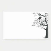 Zwarte vogel De Raven Sticky Post-it® Notes (Voorkant)