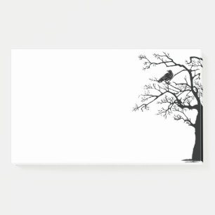 Zwarte vogel De Raven Sticky Post-it® Notes