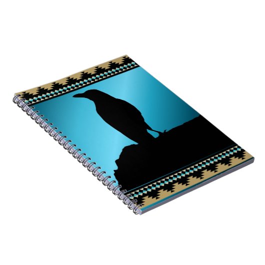 Zwarte vogel Het Notitieboek Raven (Rechterzijde)