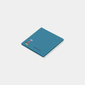 Zwarte Vogel Spaghetti Gehaktballen Valentijnsdag Post-it® Notes (Schuin)