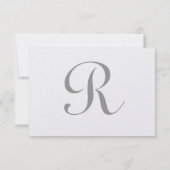  zwarte vogelkooi roze bruiloft RSVP Kaartje (Achterkant)