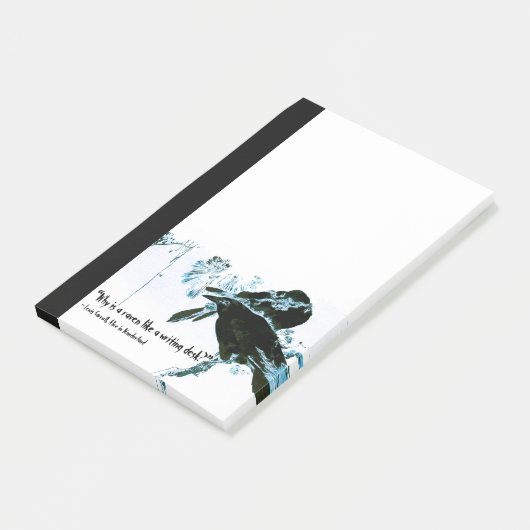 Zwarte vogels De Raven Post-it® Notes (Schuin)