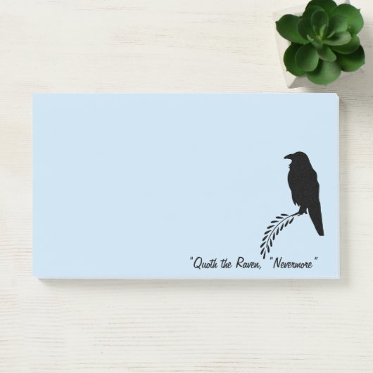 Zwarte vogels. De Raven Post-it® Notes (Kantoor)