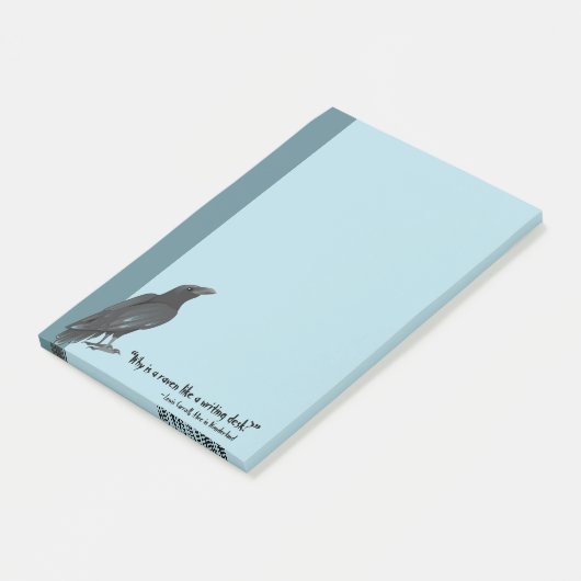 Zwarte vogels De Raven Post-it® Notes (Schuin)