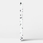 ZWARTE VOGELS DIE OP SKY VLIEGEN Case-Mate iPhone CASE (Achterkant / Links)