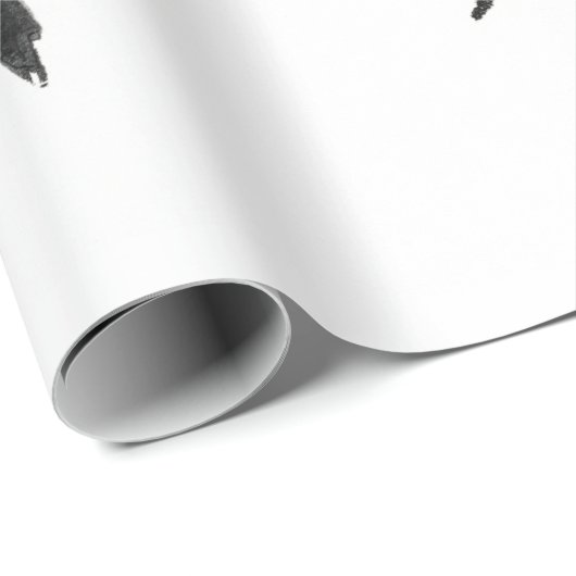 ZWARTE VOGELS JAPANSE INKT WASH INPAKPAPIER (Rol Hoek)