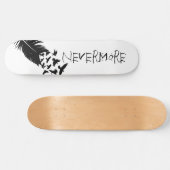 Zwarte vogels, Nevermore Persoonlijk Skateboard (Horizontaal)