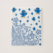 zwarte vogels puzzel iedereen (Verticaal)