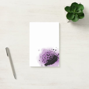 Zwarte vogels van een doezelaar - De Ravens Post-i Post-it® Notes