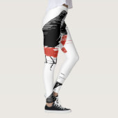 Zwarte Vogels - Winderige Vogels Leggings (Rechts)