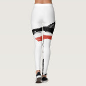 Zwarte Vogels - Winderige Vogels Leggings (Achterkant)