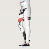 Zwarte Vogels - Winderige Vogels Leggings (Links)