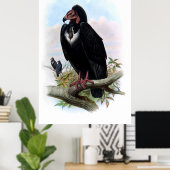  zwarte vogelstand poster (Thuiskantoor)